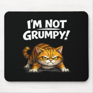 Mousepad Gato Bravo Engraçado Não Estou Irritado Gatinho Ho
