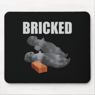 Mousepad Gato Bricked Engraçado Nocauteado Cats Sayi Bobo