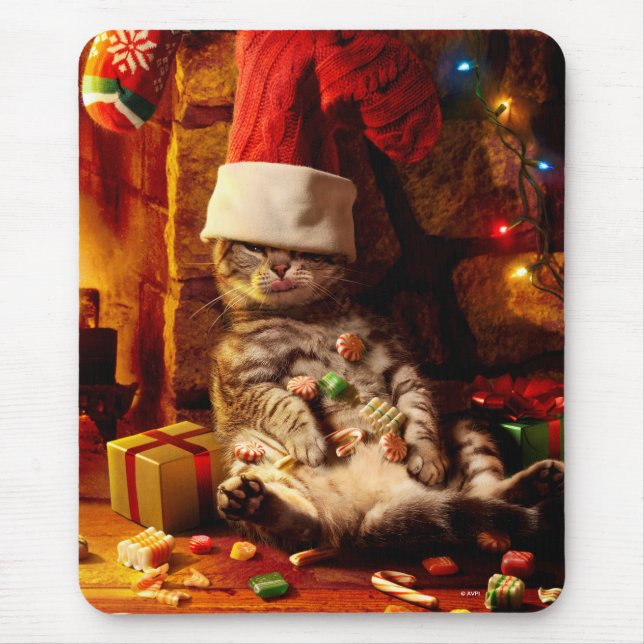 Mousepad Gato com a Cabeça (Frente)