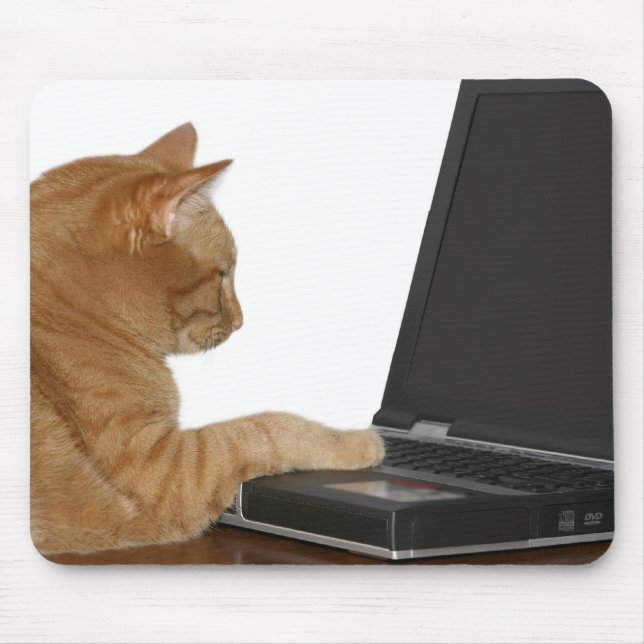 Mousepad gato computacional (Frente)