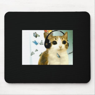 Mousepad Gato Coruja Engraçado Maldito Internet Meme Tendên