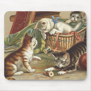 Mousepad Gato curioso do T