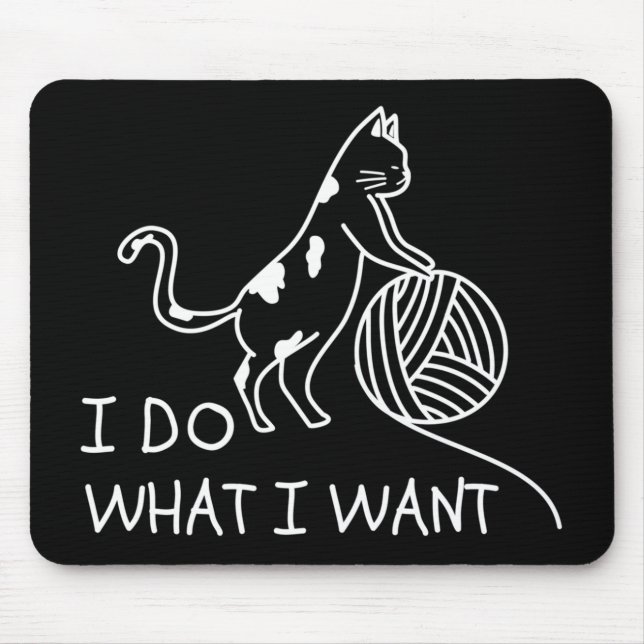 Mousepad Gato de Brincar (Frente)