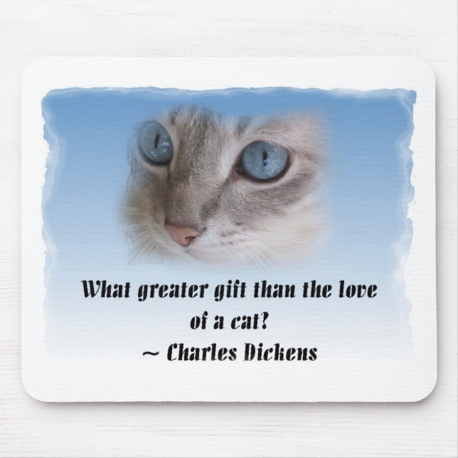 Mousepad Gato de Dickens (Frente)