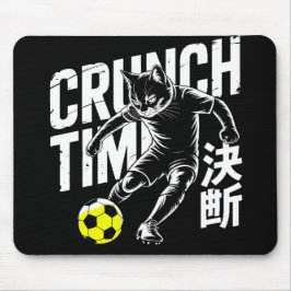 Mousepad Gato de Futebol Gráfico - Para Jogadores e Profiss
