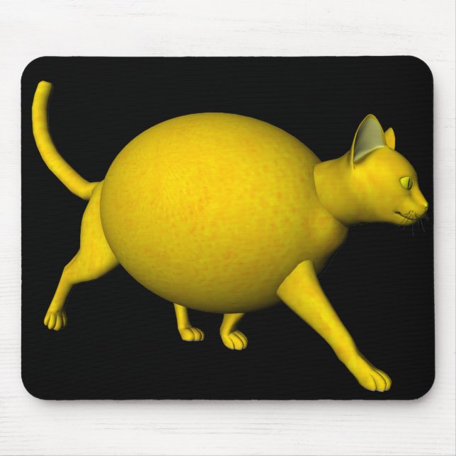 Mousepad Gato de Limão Doce-Aroma (Frente)