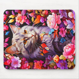 Mousepad Gato de Mouse - Presente perfeito para os amantes 