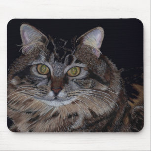 Mousepad Gato de racum bonito de Maine