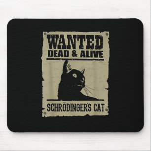 Mousepad Gato De Schrodingers Vivos E Mortos