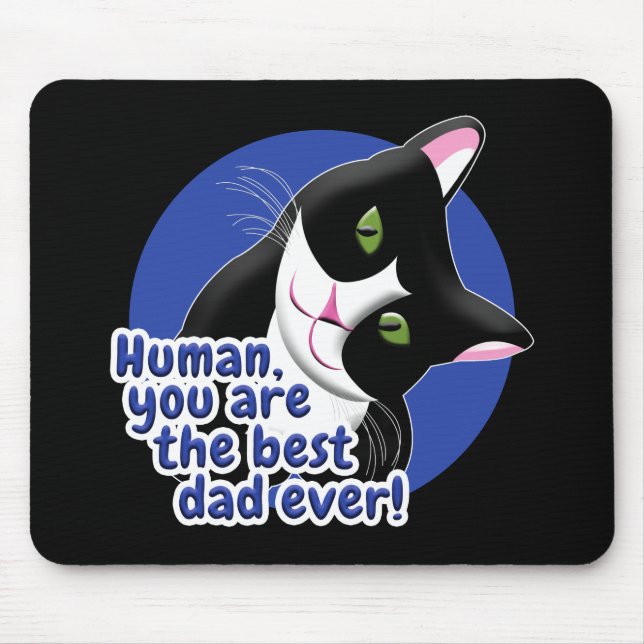 Mousepad Gato dia de os pais (Frente)