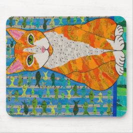 Mousepad Gato do doce de fruta