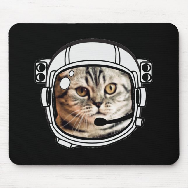Mousepad Gato do Espaço (Frente)
