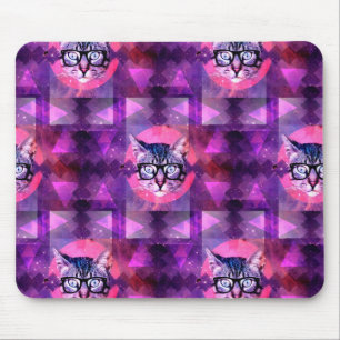 Mousepad gato do illuminati