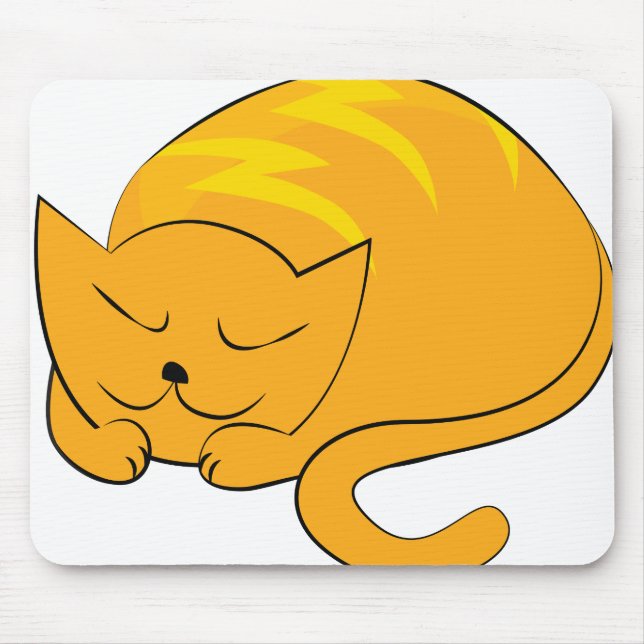 Mousepad Gato Dormindo (Frente)