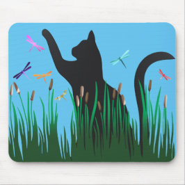 Mousepad Gato e Dragões