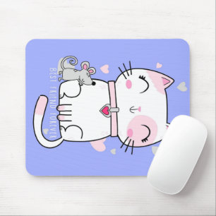 Mousepad Gato E Rato Melhor Amigo Para O Banquete
