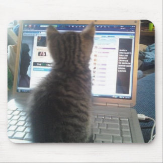 Mousepad Gato e tapete do rato