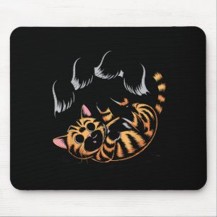Mousepad Gato Fantasma Meme Halloween Divertido Gatinho Sok