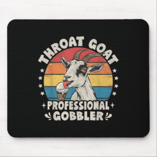 Mousepad Gato-Garganta Retro Inapropriado Humor Adulto Engr