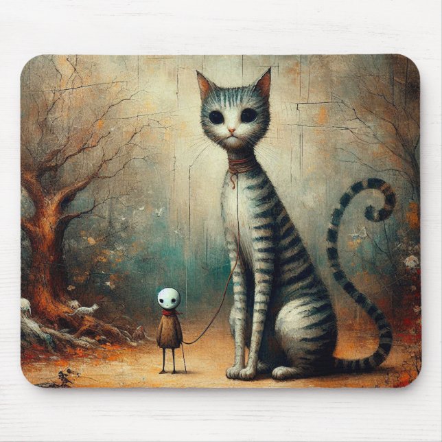 Mousepad Gato grande (Frente)