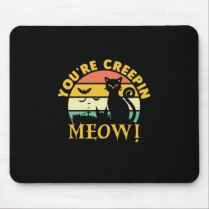 Mousepad Gato Halloween Você É Um Roxo
