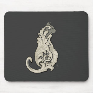 Mousepad Gato Illustrista