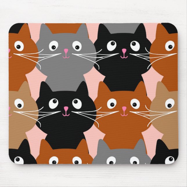 MOUSEPAD GATO-LOVER-GORDURA DE GATOS (Frente)
