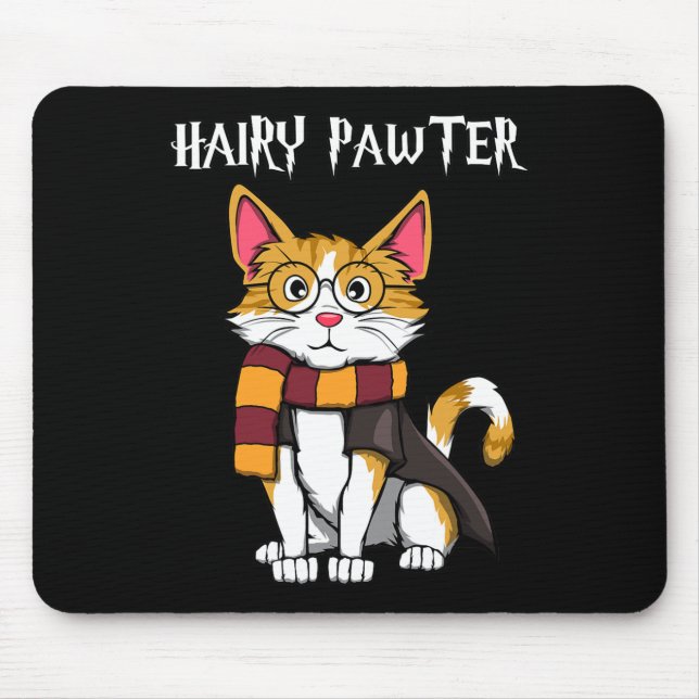 Mousepad Gato Mágico Com Gles Que Gato (Frente)