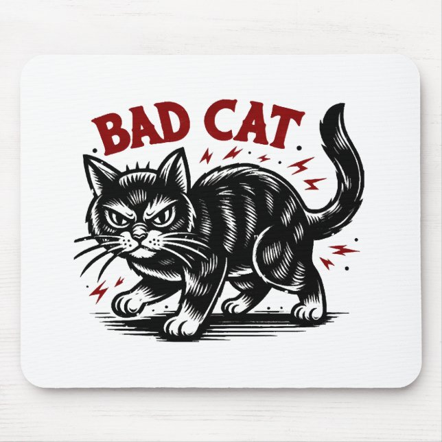 Mousepad Gato Mau (Frente)