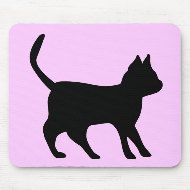 Mousepad Gato Negro (Frente)