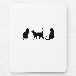 Mousepad Gato Negro