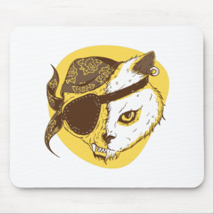 Mousepad Gato Pirata