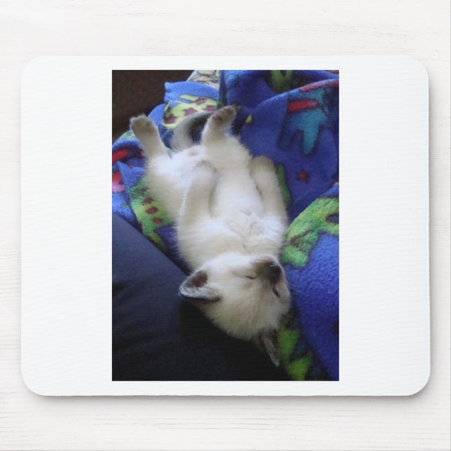 Mousepad Gato preguiçoso (Frente)