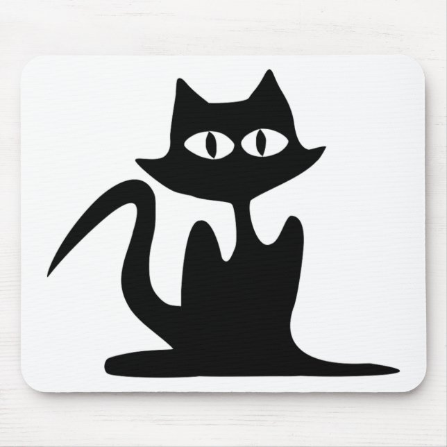 MOUSEPAD GATO PRETO (Frente)