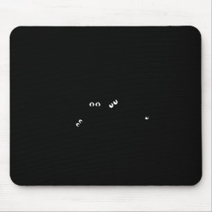 Mousepad Gato Preto Pessoas Eu Meow Engraçado Amante de Gat