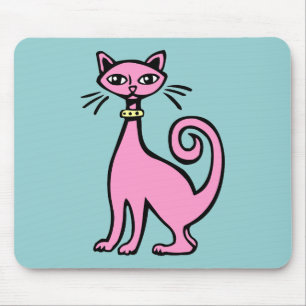 Mousepad Gato Retroativo