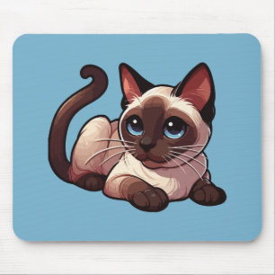 Mousepad gato siamês