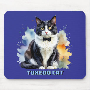 Mousepad Gato Smoking Elegante