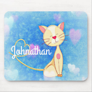 Mousepad Gato Sonhando