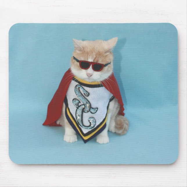 Mousepad Gato super (Frente)