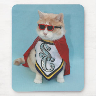 Mousepad Gato super de Bubba