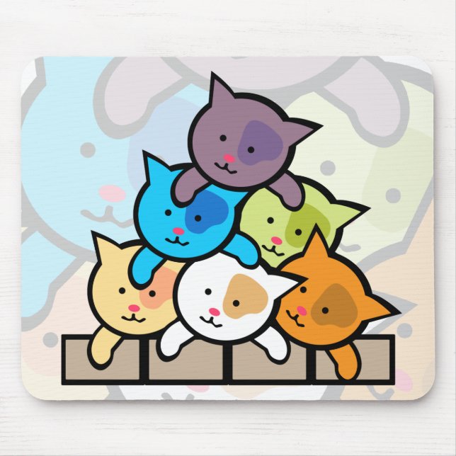 Mousepad Gatos (Frente)