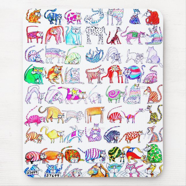 Mousepad Gatos (Frente)