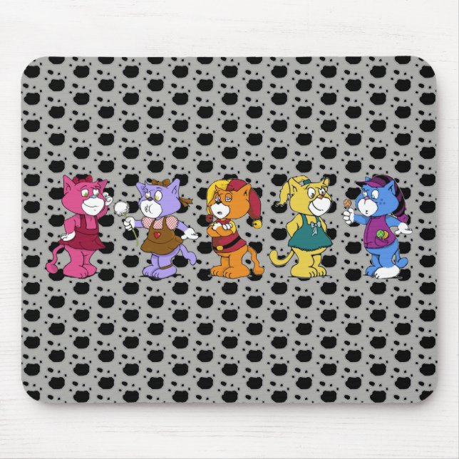 Mousepad Gatos Boomi (Frente)