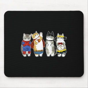 Mousepad Gatos De Super Herói Gatinhos Gatinhos Gatinhos Ga