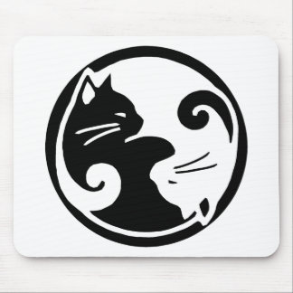 Mousepad Gatos de Yin Yang