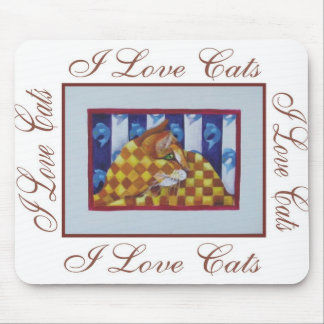Mousepad Gatos do amor de Graphic2i