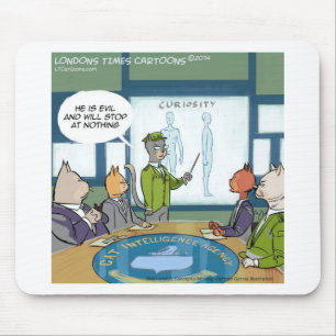 Mousepad Gatos, Inimigo Natural, Engraçado