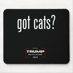 Mousepad Gatos Obtendo Cães Comendo Gatos - Trump Torna Ani