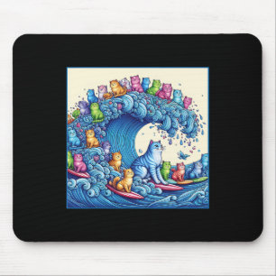 Mousepad Gatos Ondam Para Kamala Engraçado